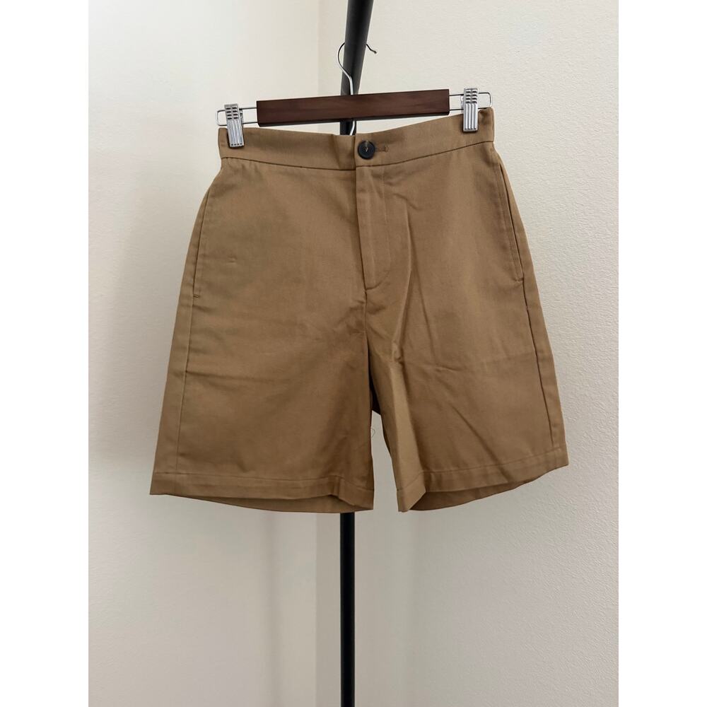 New the Kooples Memphis cotton loose fit shorts khaki XS - Picture 2 of 4